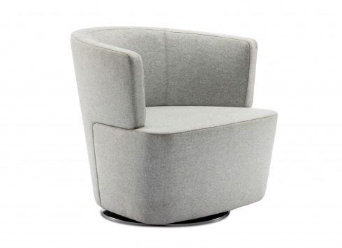 Joel Lounge Chair in gray