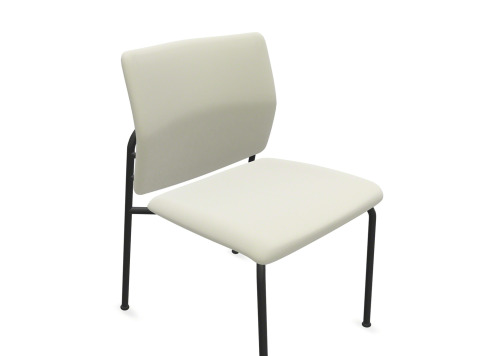 side view of crew guest chair