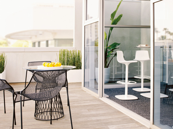 Lounge area