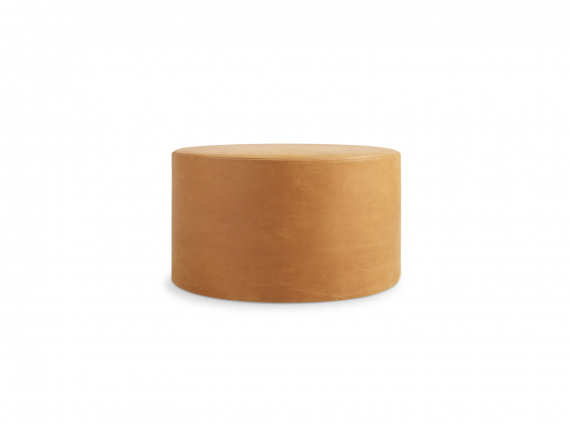 Bumper Ottoman by Blu Dot in yellow