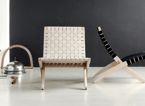 woven guest chair