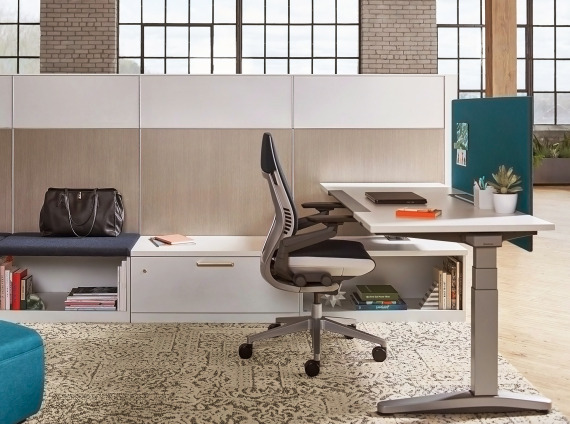 desk area