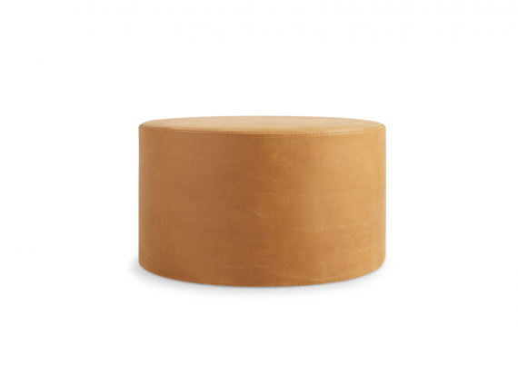 Bumper Ottoman in yellow