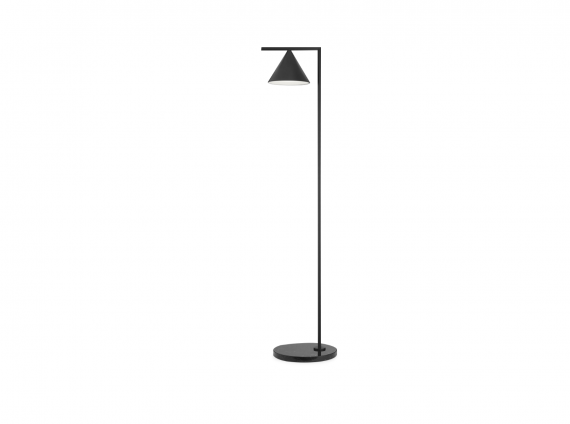 Captain Flint Floor Lamp by FLOS in black